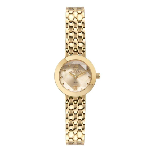 Relogio Technos Feminino Mini Joia Dourado - 5Y20LN/1D
