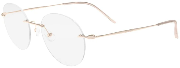 Óculos de Grau Calvin Klein CK22125TA -  Ouro rosado