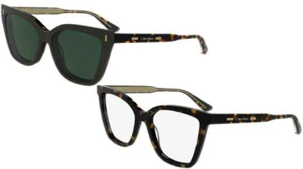 Óculos de Grau Calvin Klein CK24550MAG-SET -  Tartaruga