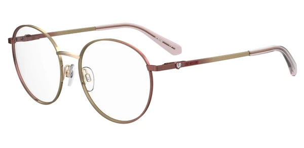 Óculos de Grau Love Moschino MOL633 -  Ouro rosado