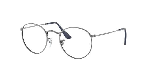 Oculos de Grau Ray Ban RX3447V Round Metal -  Prata