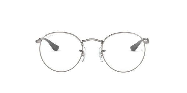 Óculos de Grau Ray Ban RX3447V Round Metal -  Prata