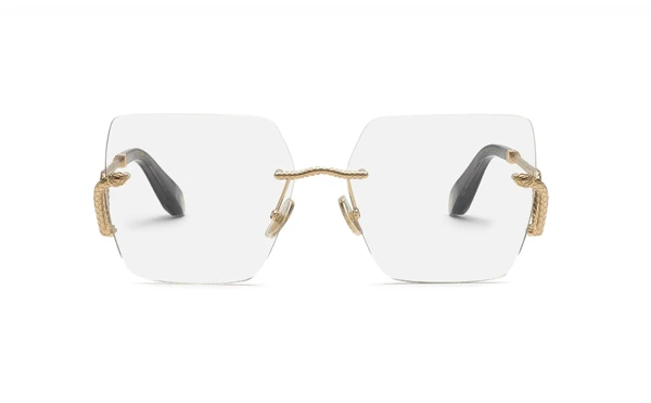 Óculos de Grau Roberto Cavalli VRC077 -  Dourado
