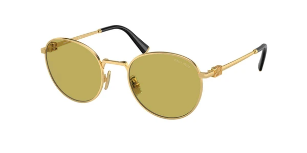 Oculos de Sol Miu Miu MU55ZS -  Dourado