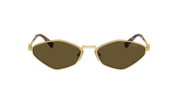 Oculos de Sol Miu Miu MU56ZS -  Dourado