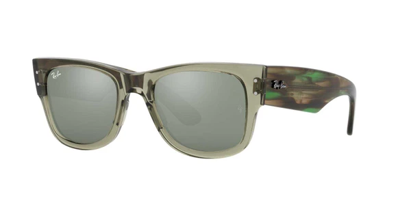 Óculos de Sol Ray Ban RB0840S Mega Wayfarer -  Verde