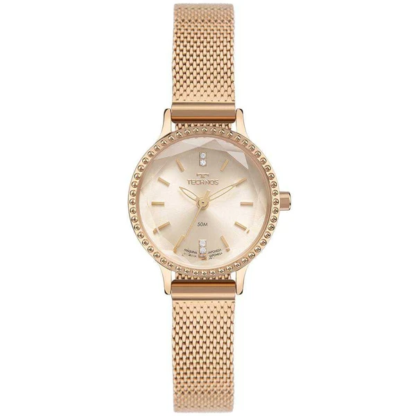 Relogio Technos Feminino Mini Rose - GL32BH/1J