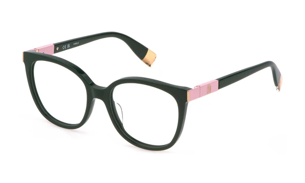 Óculos de Grau Furla VFU720 -  Verde