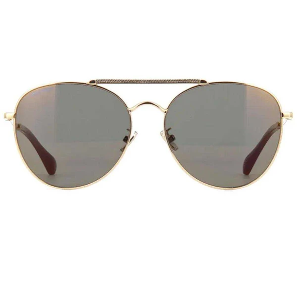 Oculos de Sol Jimmy Choo ABBIEGS W8Q -  Dourado