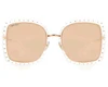 Oculos de Sol Jimmy Choo DANYS -  Dourado