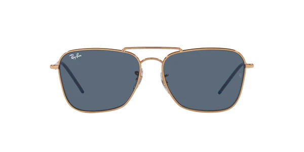 Óculos de Sol Ray Ban RBR0102S Caravan Reverse -  Dourado