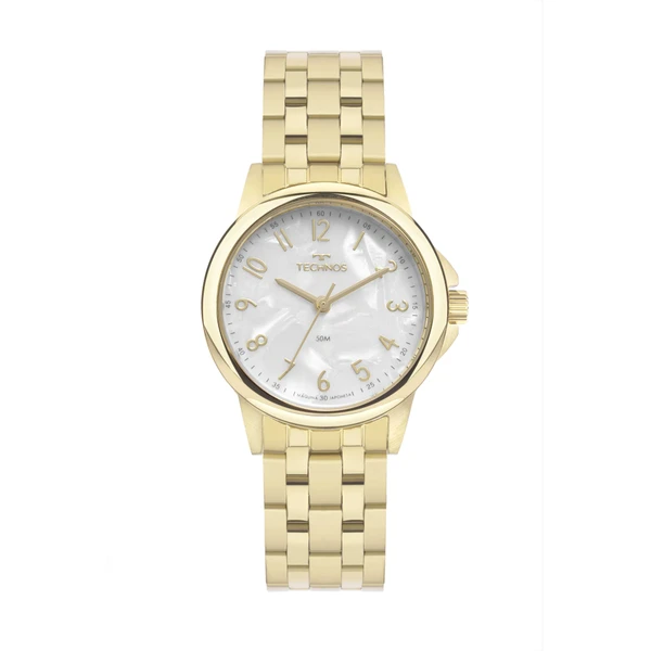 Relogio Technos Feminino Boutique Dourado - 2035MXE/1B