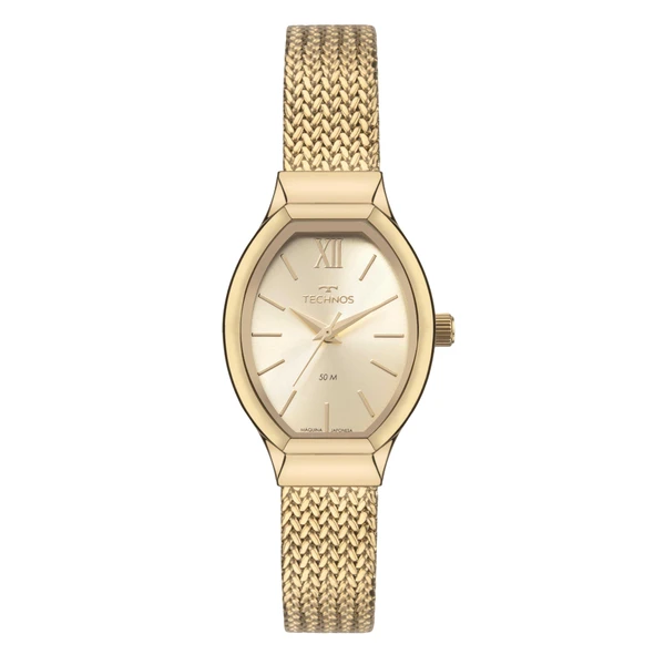 Relogio Technos Feminino Style Dourado - 2035NCT/1X
