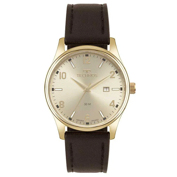 Relogio Technos Masculino Steel Dourado - 2115UDA/0X
