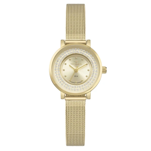Relogio Technos Feminino Mini Dourado - 2035NAD/1D