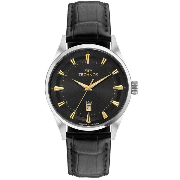 Relogio Technos Masculino Executive Prata - 2115UAO/0P