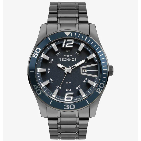 Relogio Technos Masculino Racer Premium Grafite - 2115TUV/1A