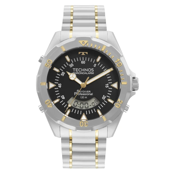 Relogio Technos Masculino Skydiver Bicolor - WT2050AXN/1P