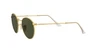 Óculos de Sol Ray Ban RB3447L Round Metal -  Dourado