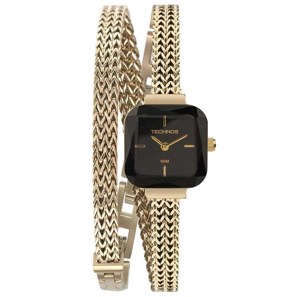 Relogio Technos Feminino Mini Joia Dourado - 5Y20LX/1P