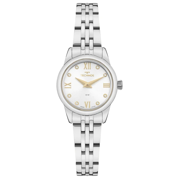 Relogio Technos Feminino Mini Prata - 2025LUR/1K