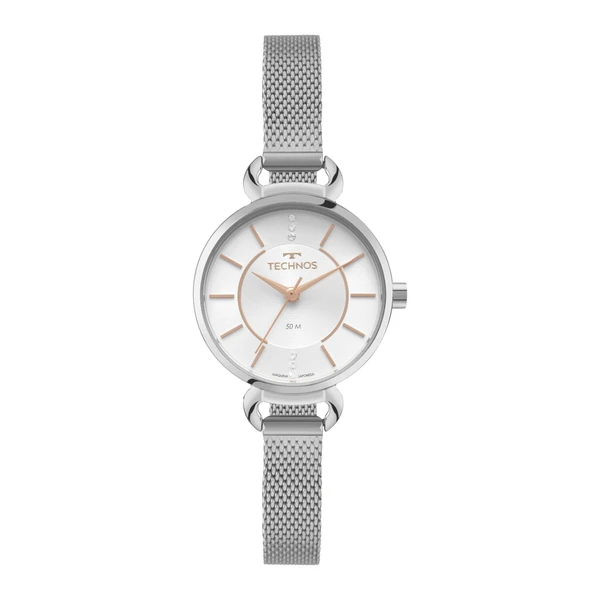 Relogio Technos Feminino Mini Prata - 2035NBP/1K