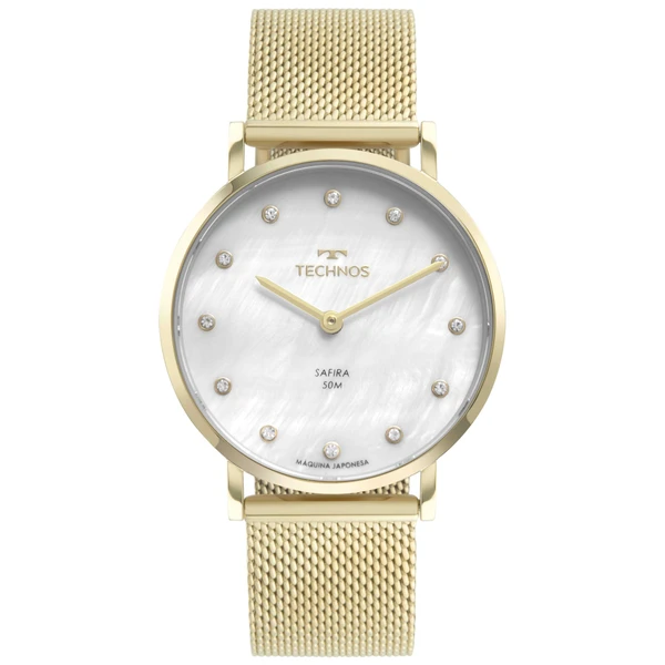 Relogio Technos Feminino Slim Dourado - 2025LTU/1B