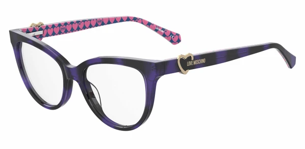 Oculos de Grau Love Moschino MOL609 -  Violeta