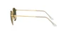 Oculos de Sol Ray Ban RB3447L Round Metal -  Dourado