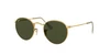 Oculos de Sol Ray Ban RB3447L Round Metal -  Dourado