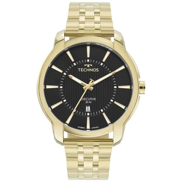 Relogio Masculino Technos Executive Dourado 50M 2117LDJ/1P