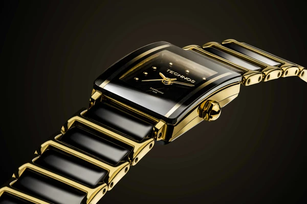 Relogio Technos Feminino Ceramic Sapphire Dourado - 5Y30MYPAI/4P