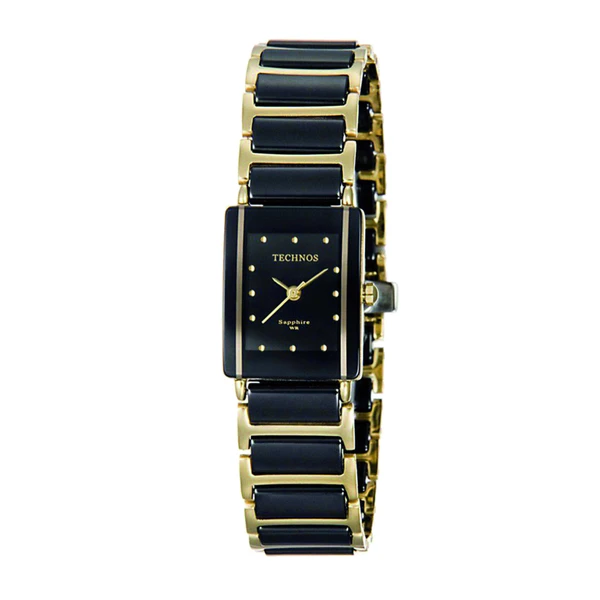 Relogio Technos Feminino Ceramic Sapphire Dourado - 5Y30MYPAI/4P