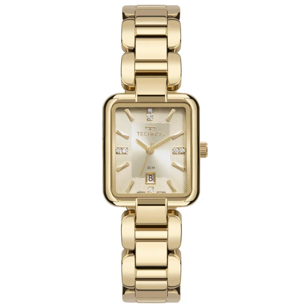 Relogio Technos Feminino Elos Dourado - 2015CET/1X