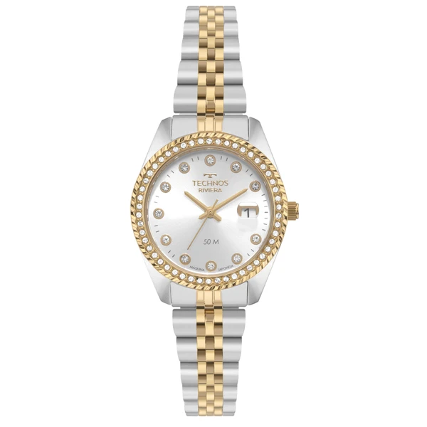Relogio Technos Feminino Riviera Bicolor - 2015CEZ/1K