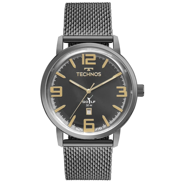 Relogio Technos Masculino Golf Grafite - 2115UBL/1F