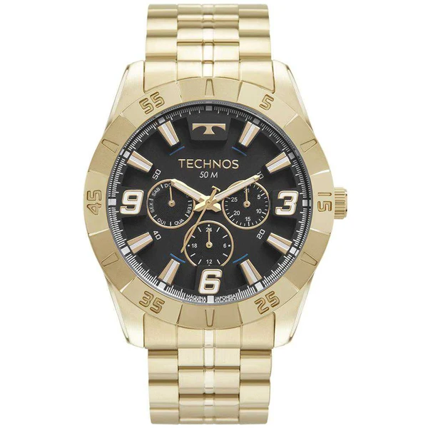 Relogio Technos Masculino Racer Dourado 6P29ALC/1P